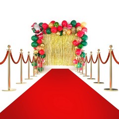 Red Carpet Runner 4×30 Feet Non Slip Hollywood Event Decoration Rug