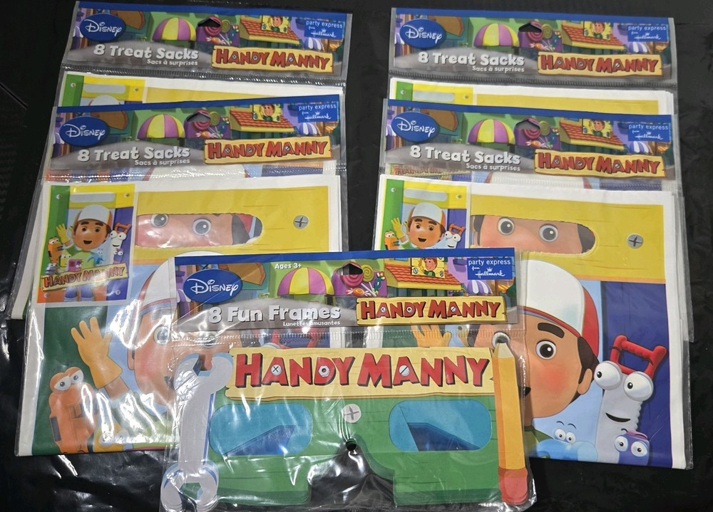 New Handy Manny Party Supplies Bundle for Kids Party Supplies Birthday Hallmark
