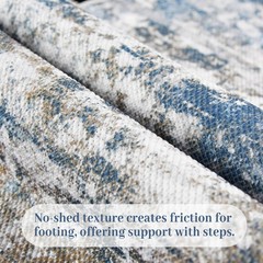TTelephant 3×5 Area Rug Washable 3′ x 5′ (Rectangular), Abstract-multi
