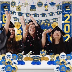 2026 Graduation Decorations Set – Congrats Grad Party Decor with Banner, Back…