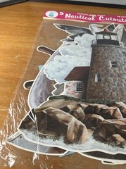 Vintage 1986 Beistle 16″ Nautical 2-sided Diecut Cutouts 5 Pack Decorations RARE