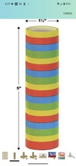 Beistle 50 Piece Multi-Color Serpentine Streamers New Year’s Eve Party Favors…