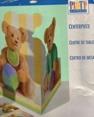 Teddy Bear Baby Shower Centerpiece 11″ Boy/Girl Party Table Decoration Hallmark