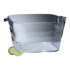 Large Square Party Tub Gatherings & Events Fast Shipping 4.35 lbs New