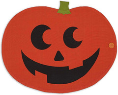 Halloween Party Tabletop Decor, Reusable & Machine Washable Cotton Fabric, Table
