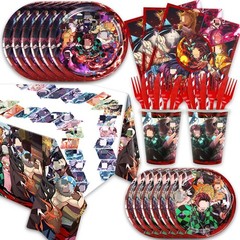 Demon Birthday Party Tableware Set – 141pcs