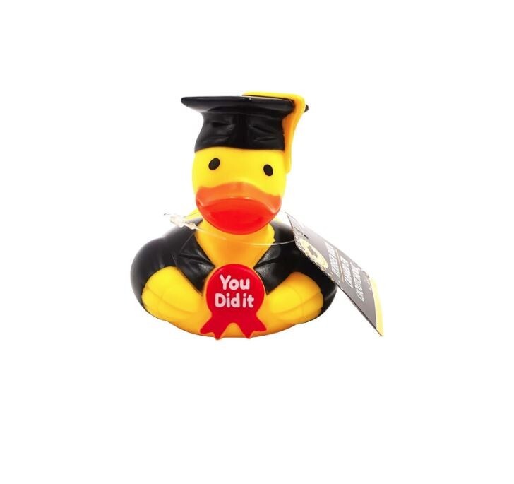 2023 Rubber Duck with Cap, Gown & Tassel YOU DID IT 3″ New With Tag