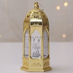 Ramadan LED Lantern Light Islamic Eid Mubarak Decor Battery Candle Lamp Gift