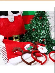 64 Pcs Photo Booth Props Set – Christmas Holiday Party Decorations, Hats, Bal…
