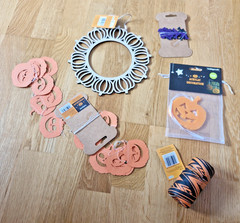 Pumpkin & bats Paper Chains Decorations Chain Spooky Haunted House various types
