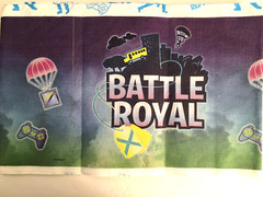 2 Child’s TABLECLOTHS Minnie Mouse Forever Plastic &BATTLE ROYALE Paper54″ X 96″
