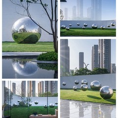 Compact and Lightweight Stainless Steel Hollow Ball for Easy Placement