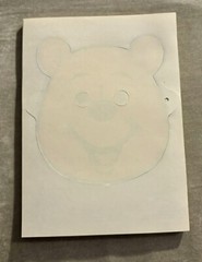 VTG Winnie The Pooh Party Mask Sears Children Store Disney Pack Of 10 No String