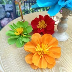 12inch -7inch Rainbow Paper Flower for Wall Carnival Rainbow Spring Flower Th…