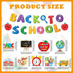 Back to School Decorations, Welcome Back to School Banner and NO-DIY Hanging Swi