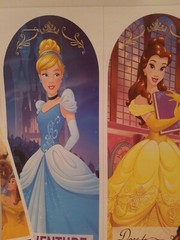 NEW DISNEY PRINCESS ARIEL CINDERELLA & BELLE PARTY PHOTO BOOTH PROP KIT 11PC SET