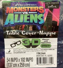 Monsters Vs Aliens Birthday Party Decorations Bundle RARE