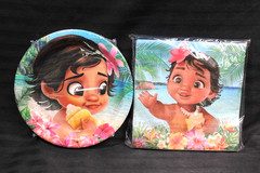 Disney Moana Birthday Party Supply Decorations – Banner, Plates, Props & MORE #2