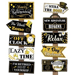 Abilat 20 Pcs 11.4 x 7.9 inches, 11 x 5.1 Black, White and Gold