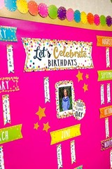 Teacher’s Guide Included – Birthday Bulletin Board
