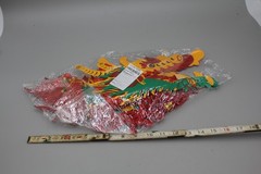 4.92 Feet 3D Chinese New Year Dragon Decorations Hanging Plastic Dragons Garland