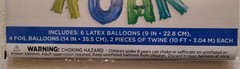 321 Party ROAR Balloon Banner Kit For Dinosaur Theme Birthday Party