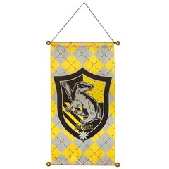 Rubies At Party City Harry Potter Hufflepuff Fabric House Banner For Adults