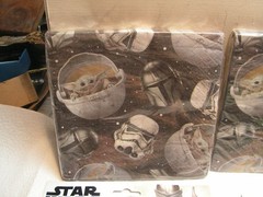 Star Wars Party Decorations Plates Baby Yoda Banner Tablecloth Etc. lot set
