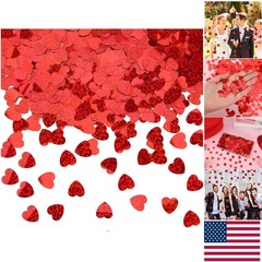Reusable Heart-Shaped Glitter Confetti for Unforgettable Valentine’s Day