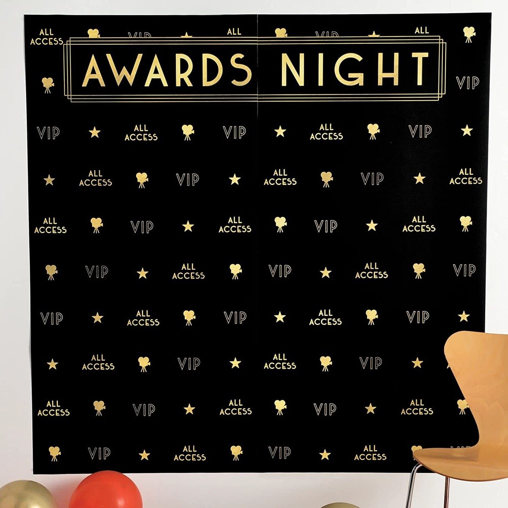 Awards Night Hollywood Movie Prom Theme Party Decoration Scene Setters Backdrop
