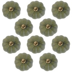 10 Pcs Thanksgiving Pumpkin Decor Artificial Pumpkins Decorations