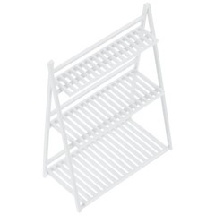 Miniature Dollhouse Garden Accessories Flower Stand Decoration Shelf Display