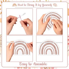 Boho Rainbow Baby Shower Decorations Banner, a Little Ray of Sunshine Is Most…