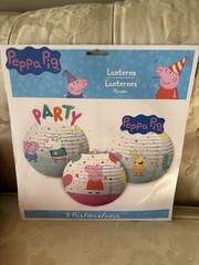 Peppa Pig Birthday Lanterns