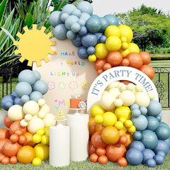 Disco Balloon Arch, 125 PCS 80S Balloon Arch Kit Mit Hot Pink and Purple Teal Or
