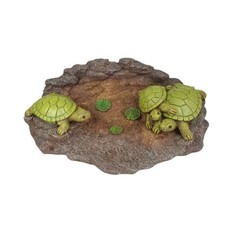 Resin Turtle Statue for Outdoor Pool Garden Courtyard Decorative Ornament