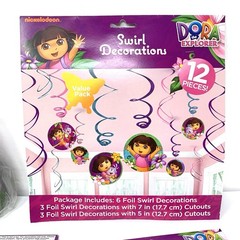 Dora The Explorer 8 Child Birthday Party Set Up 6 Items New Pacs