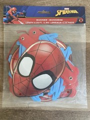 SPIDERMAN BIRTHDAY PARTY BUNDLE NEW DECORATIONS, MINI PLAY-PACKS BIRTHDAY BANNER