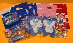Stitch from Lilo & Stitch Themed Party Pack Favors/Box/Purse/2 Outfits