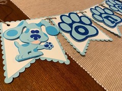 Blue’s Clues Highchair Banner