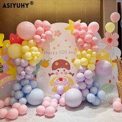 Pastel Balloons 100 Pack 12 inch Pastel Colors Latex Party Balloons for Birth…