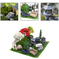 26PCS Miniature Accessories for Dollhouses Zen Gardens and Creative Displays