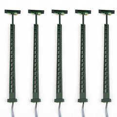 5Pcs Model Railway Lights Lattice Mast Light, N Gauge Light Layout-Bonsai Decor