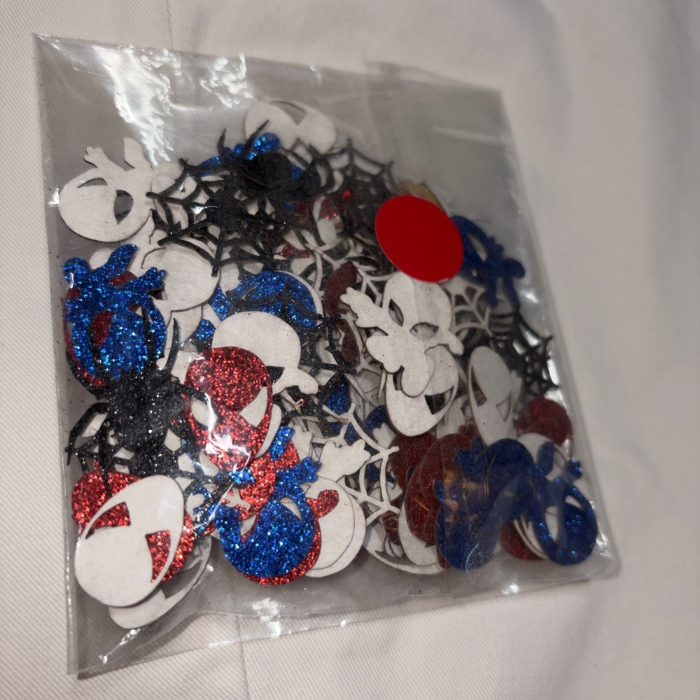Inspired Spiderman Birthday Party 150, CT Personalize Confetti.