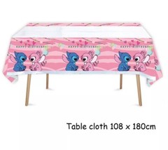 Lilli & Stitch Pink Birthday Party Decorations Banner Tablecloth Balloons Etc