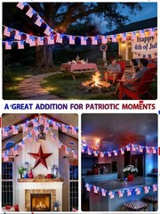 Waterproof 8 Modes Timer Independence Day
