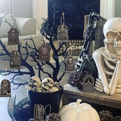 Halloween Party Supplies Decorations Decor Favors Lot Banner Toppers Crafts DIY
