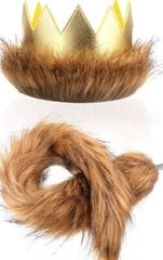 Crown Wild Ones Birthday Hallowen Cosplay Birthday Crown Party Fur Trim