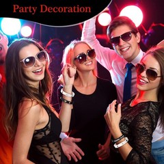 Comfortable 36 Pack Casino Night Wristbands – Perfect for Las Vegas Parties
