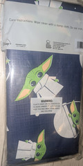 NEW Disney Star Wars The Mandalorian Grogu Baby Yoda 52 x 70 Party Tablecloth